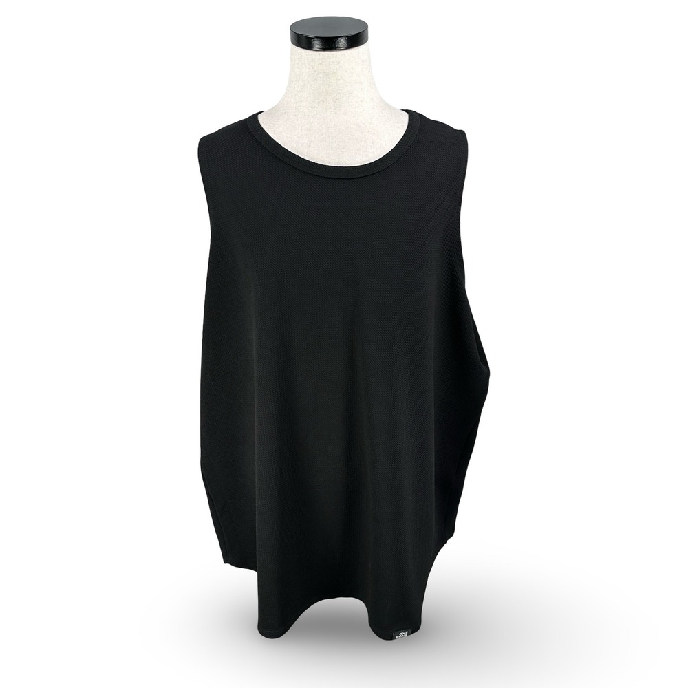 One Bone Bullet Mens Black Waffle Knit Sleeveless Tank Top OB100M Size 2 Canada